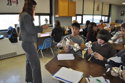 Making mustangs (Photo by Emily Wickstrom, Capital Journal)